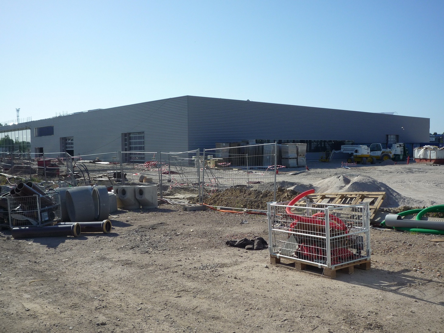 Construction concession structure métallique