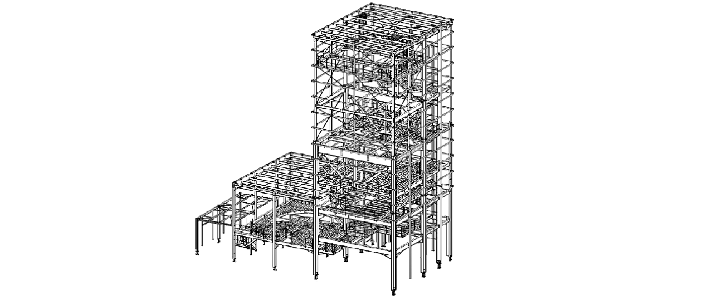 Tour de Mélange et Bâtiment