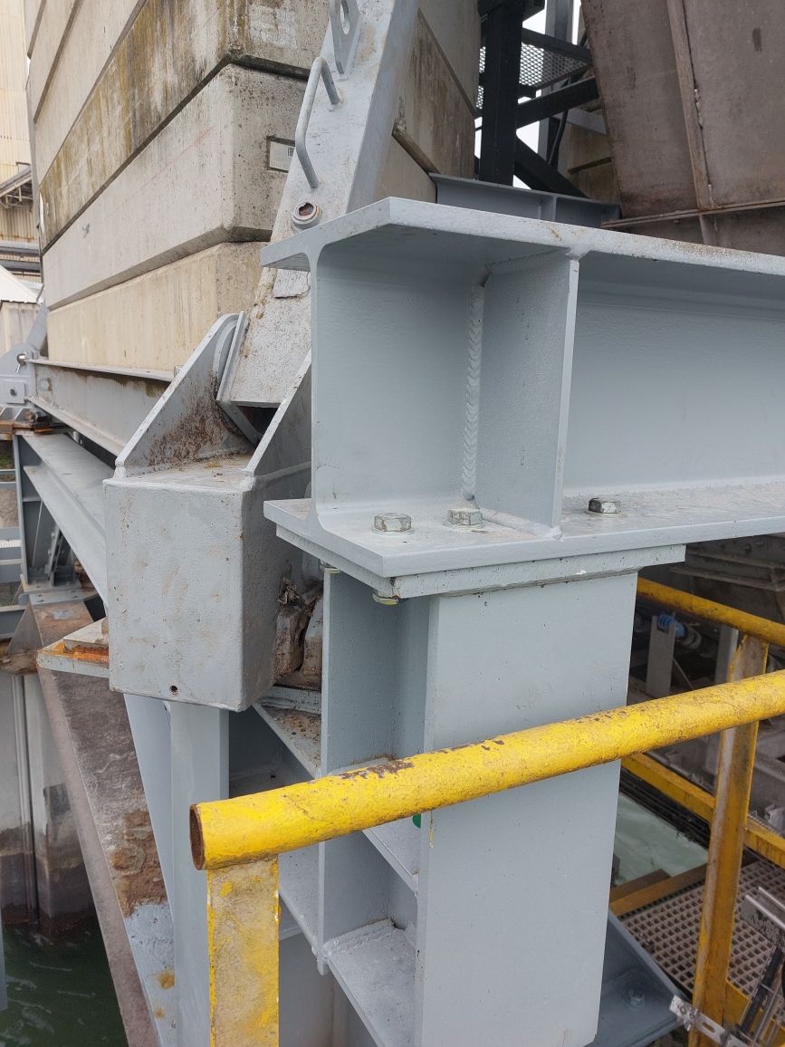 Diagnostic d’un support de grue OTTMARSHEIM, dans le Haut-Rhin