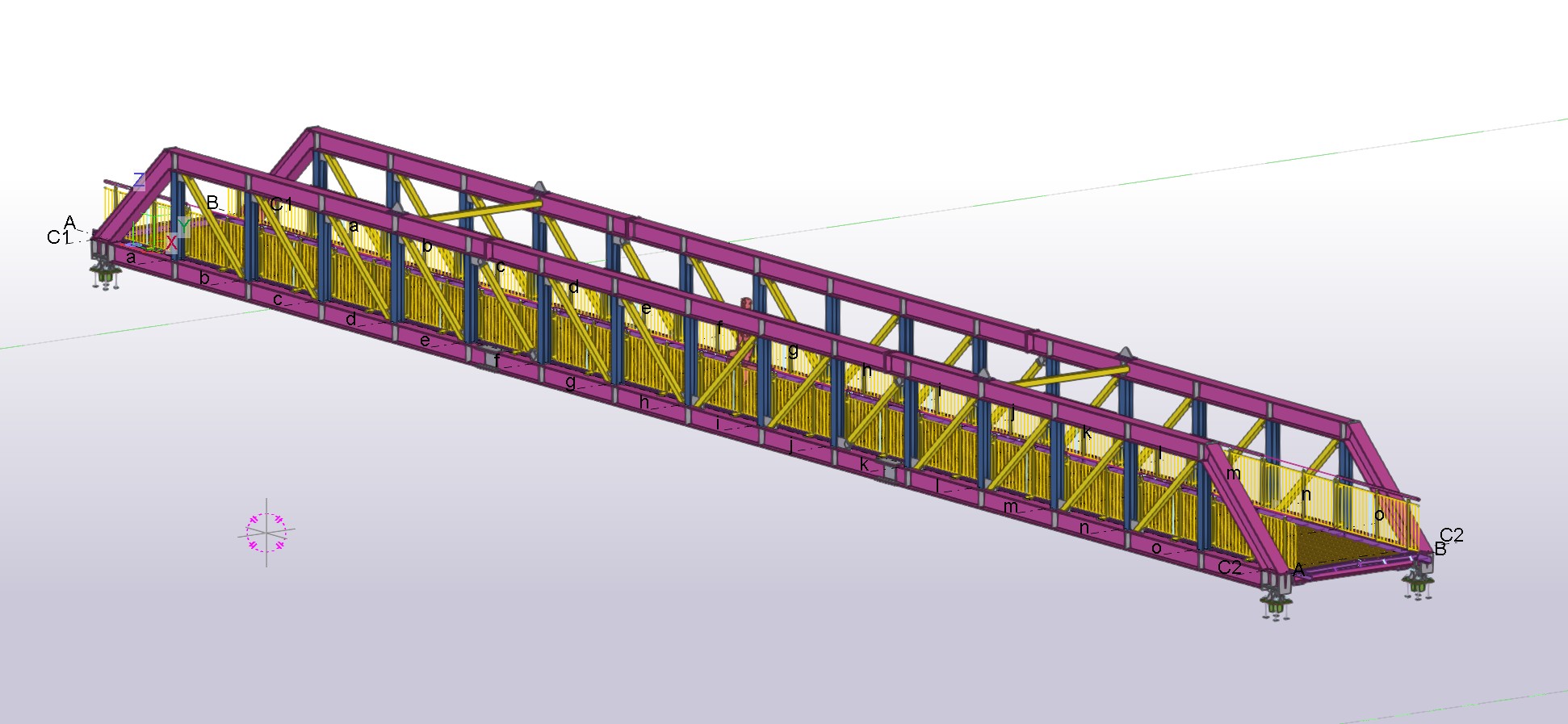 Construction d’une passerelle piétonne-cyclable BRUNSTATT, dans le Haut-Rhin