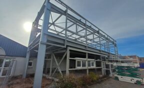 Extension d’un étage en charpente métallique BRUMATH, dans le Bas-Rhin