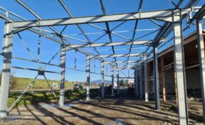 WELDOM Construction d’un auvent SIERENTZ, dans le Haut-Rhin