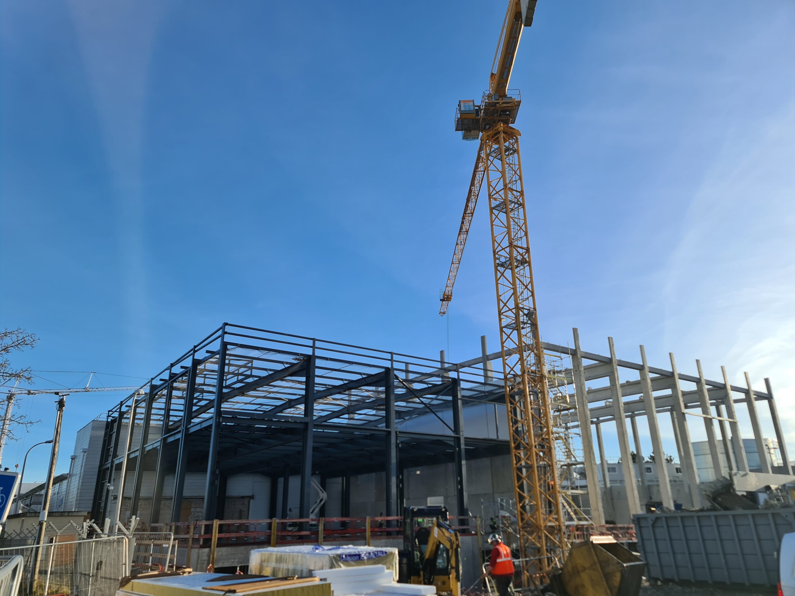 Construction d&rsquo;une extension bâtiment ELANCO