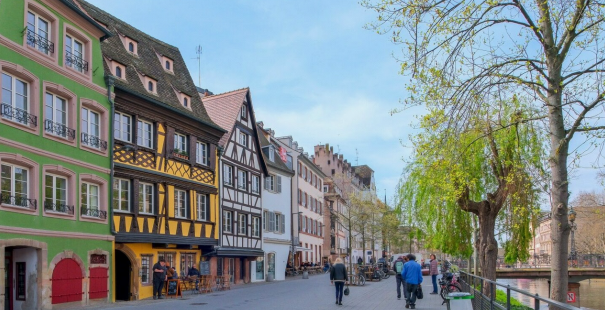 Réhabilitation au 23 et 24 Quai des Bateliers STRASBOURG, dans le Bas-Rhin