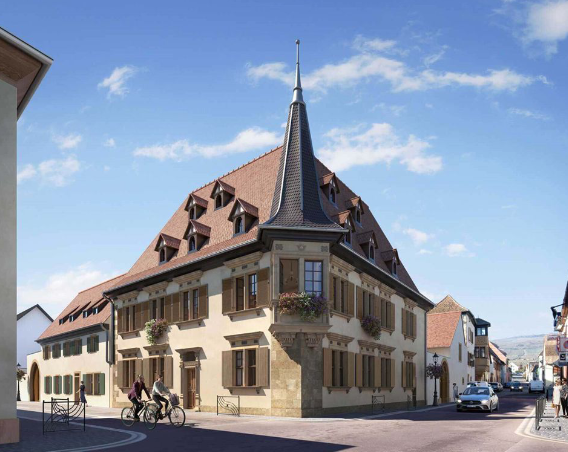 Réhabilitation Maison de la Cavalerie ROUFFACH, dans le Haut-Rhin