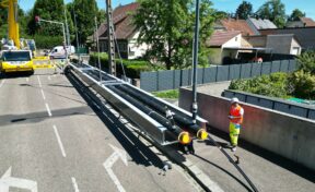 Portique de Franchissement HAGUENAU, dans le Bas-Rhin